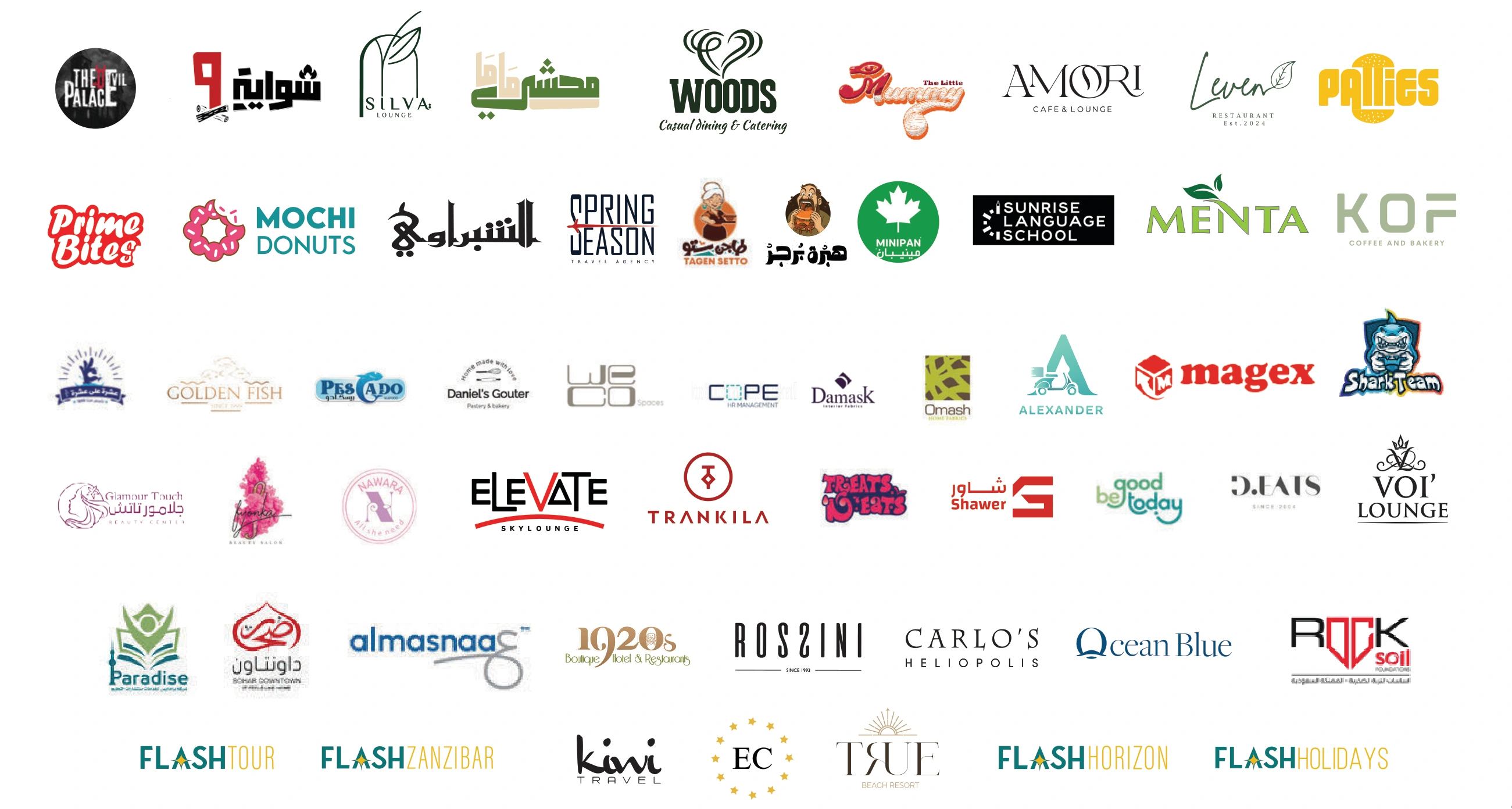 All client logos shown in A’L’s approved company profile